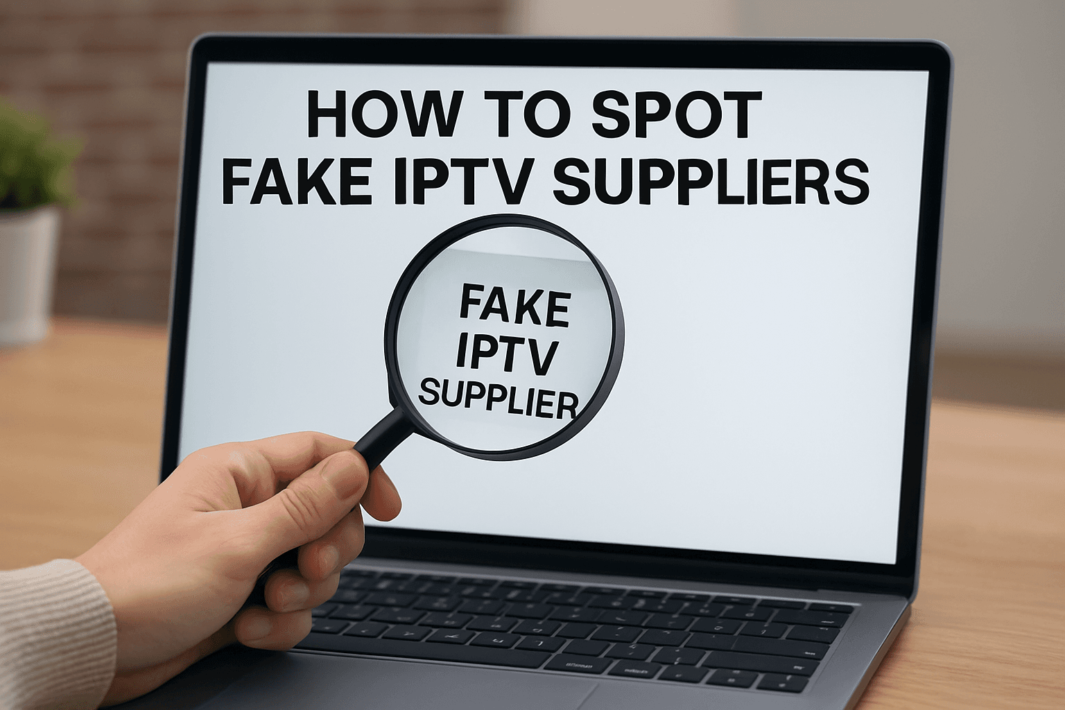 Image of "How to Spot Fake IPTV Suppliers (UK 2025 Warning List)" blog post